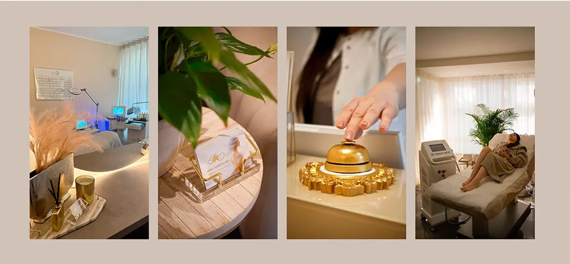 Логотип, сайт Студии косметологии в Берлине